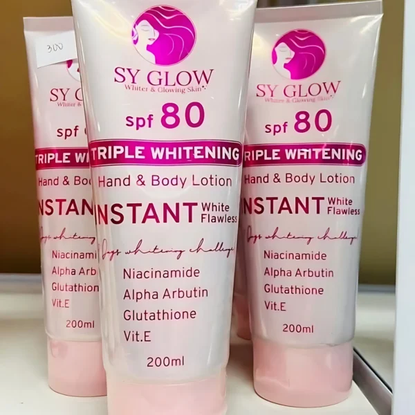 SY Glow Triple Whitening Hand & Body Lotion