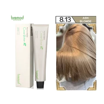 Bremod Performance Premium Series Cocoa Butter 8.71 Light Honey Tea Brown Hair Color – 100ml - Image 2