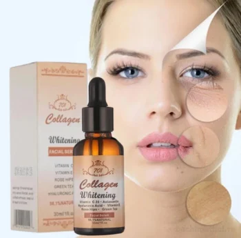 701 Collagen Whitening Facial Serum – 30ml - Image 2