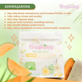 Freshies Melon Milk – 80,000 mg Stress Relief Mood & Focus Enhancer - Image 4