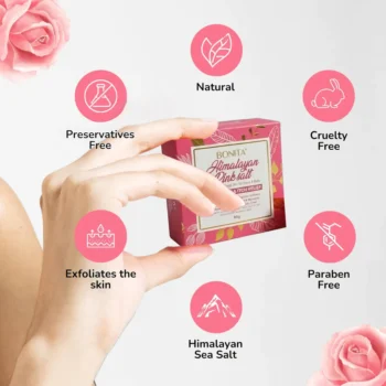 Bonita Himalayan Pink Salt Soap – 80g - Image 6