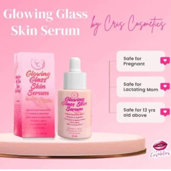 GLAM Glowing Glass Skin Serum – Ultra Hydrating Brightening Face Serum - Image 3