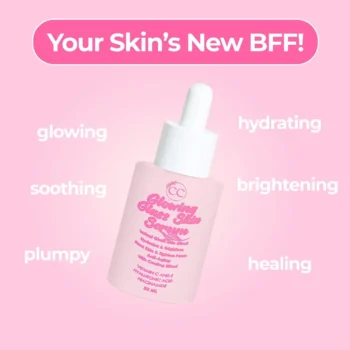 GLAM Glowing Glass Skin Serum – Ultra Hydrating Brightening Face Serum - Image 2