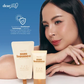 Dear Face Sunbounce Daily Tinted Sunscreen SPF 50+ PA+++ Twin Pack (2 x 30ml) - Image 3