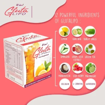 Gluta Lipo 12-in-1 With Glutathione & L-Carnitine - Image 2