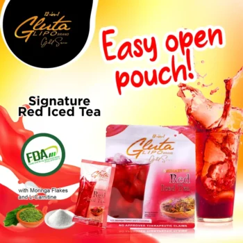 Gluta Lipo Red Iced Tea – 250g - Image 3