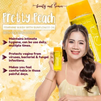 Beauty and Graces Pretty Peach Feminine Wash - 150ml - Image 4