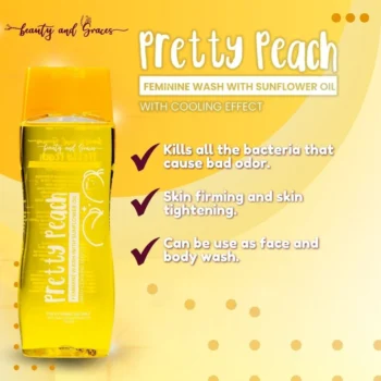 Beauty and Graces Pretty Peach Feminine Wash - 150ml - Image 8