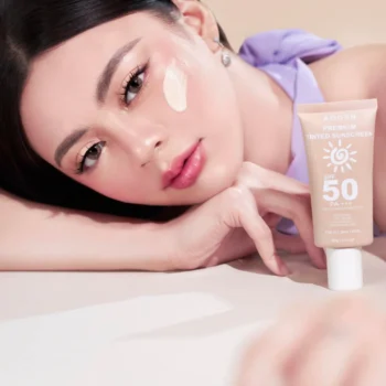 Adorn Premium Tinted Sunscreen SPF 50 PA+++ – 50g - Image 4