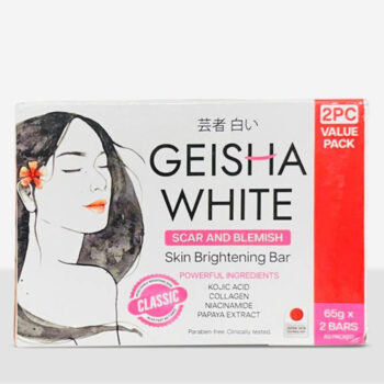 Geisha White Soap X3 – Classic Pink | Triple Whitening & Brightening Beauty Bar