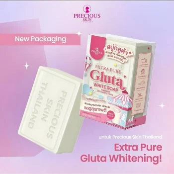 PRECIOUS SKIN Extra Pure Gluta White Soap 80g - Image 5