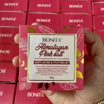 Bonita Himalayan Pink Salt Soap – 80g - Image 3