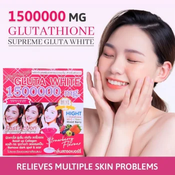 Gluta White 1500000mg Whitening & Anti-Aging Drink - Image 5