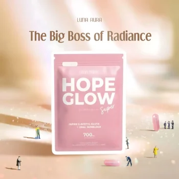 Luna Aura Hope Glow Advanced Glutathione Super Mini – 700mg (14 Capsules) - Image 8