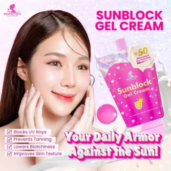 Perfect Skin Sunblock Gel Cream SPF 45 (50g) - Image 3