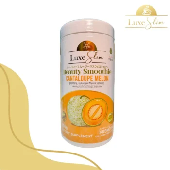 Luxe Slim Beauty Smoothie – Cantaloupe Melon (500g Jar) - Image 2