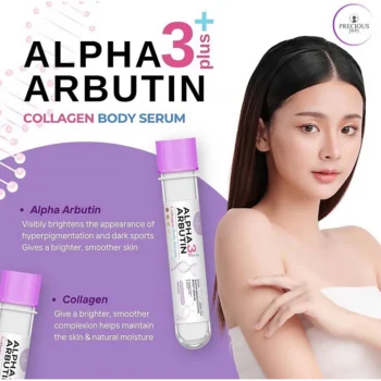 Precious Skin Alpha Arbutin 3 Plus Super Brightening Body Serum – 45ml - Image 3