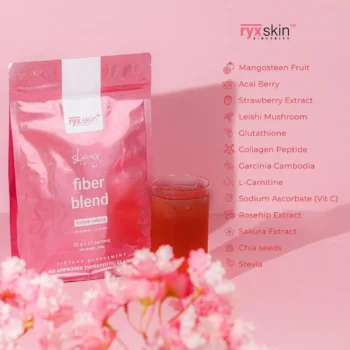 Ryx Skin Fiber Blend Lychee Sakura – Detox & Digestive Cleanse Drink - Image 3