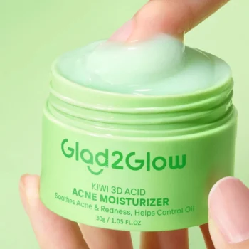 Glad2Glow KIWI 3D Acid Acne Moisturizer （30g）Acne Treatment Night Cream Face - Image 2