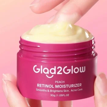 Glad To Glow Peach Retinol Moisturizer - Image 5