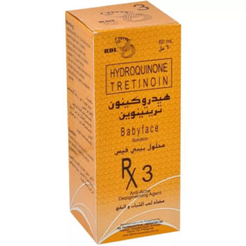RDL Hydroquinone Tretinoin Babyface Solution Rx 3 – Anti-Acne & Depigmenting Agent - Image 2