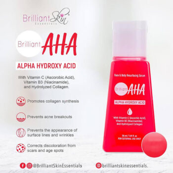 BRILLIANT AHA FACE AND BODY SERUM 30ml - Image 2